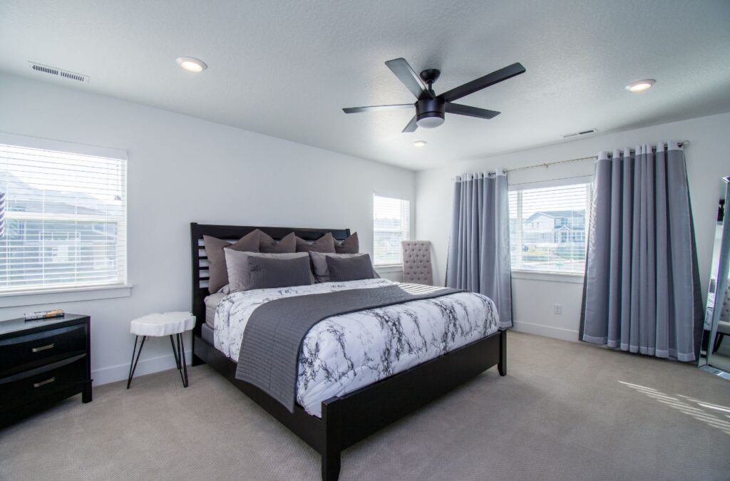A Swept Up Cleaning Co employee delivering cleaning services in Carrollton, TX, using top-tier tools and techniques for a spotless home.