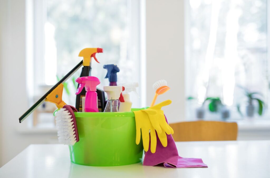 A Swept Up Cleaning Co expert working on Deep Cleaning in Cedar Park, TX, representing top-tier service with community care. Deep Cleaning near me.