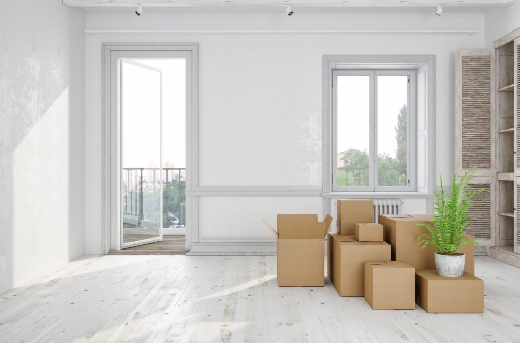 A Swept Up Cleaning Co employee performing Move In Cleaning in Driftwood, TX using professional tools to prepare the home for new residents.