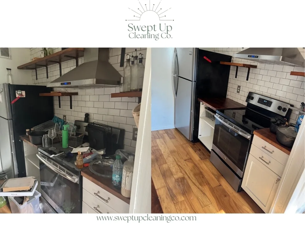 Allandale kitchen reset — deep-clean client - deep clean in Allandale, before and after